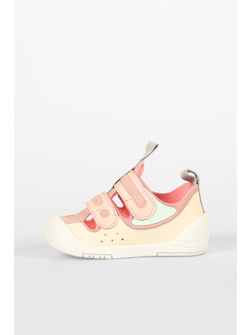 Pembe Riga Basic Kız Bebek  İlk Adım Pudra Günlük Ayakkabı-1