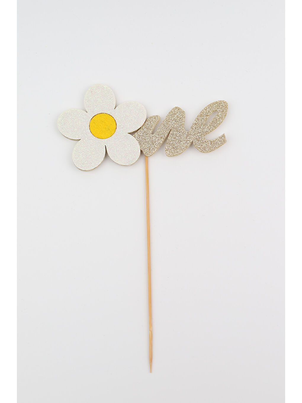 Sarı Altın One Papatya Pasta Süsü