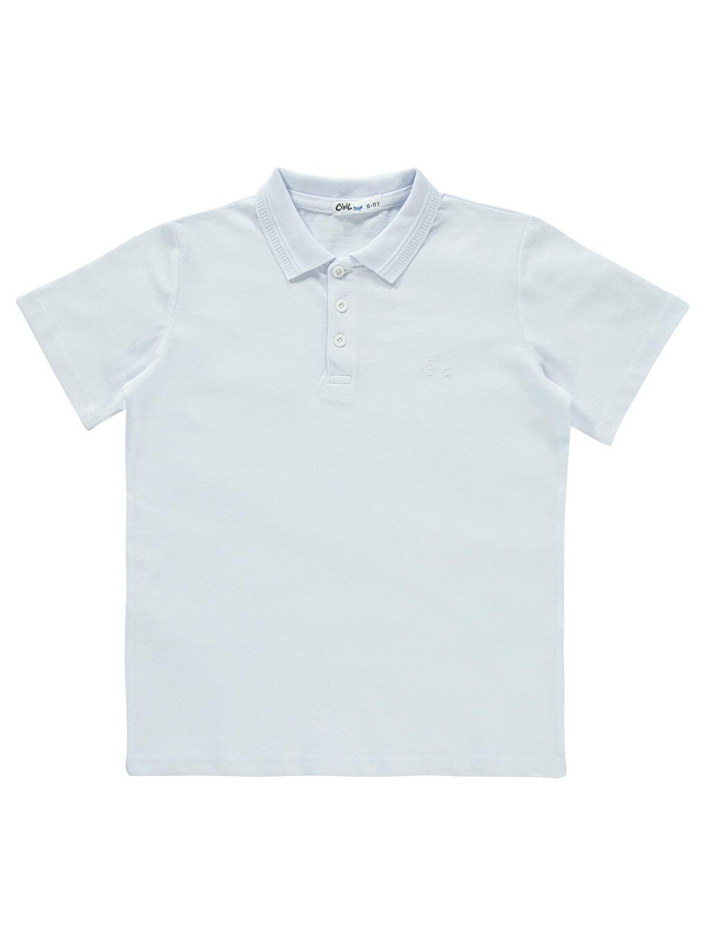 Boys Basic Lakos 10-13 Yaş Tshirt - Beyaz-4