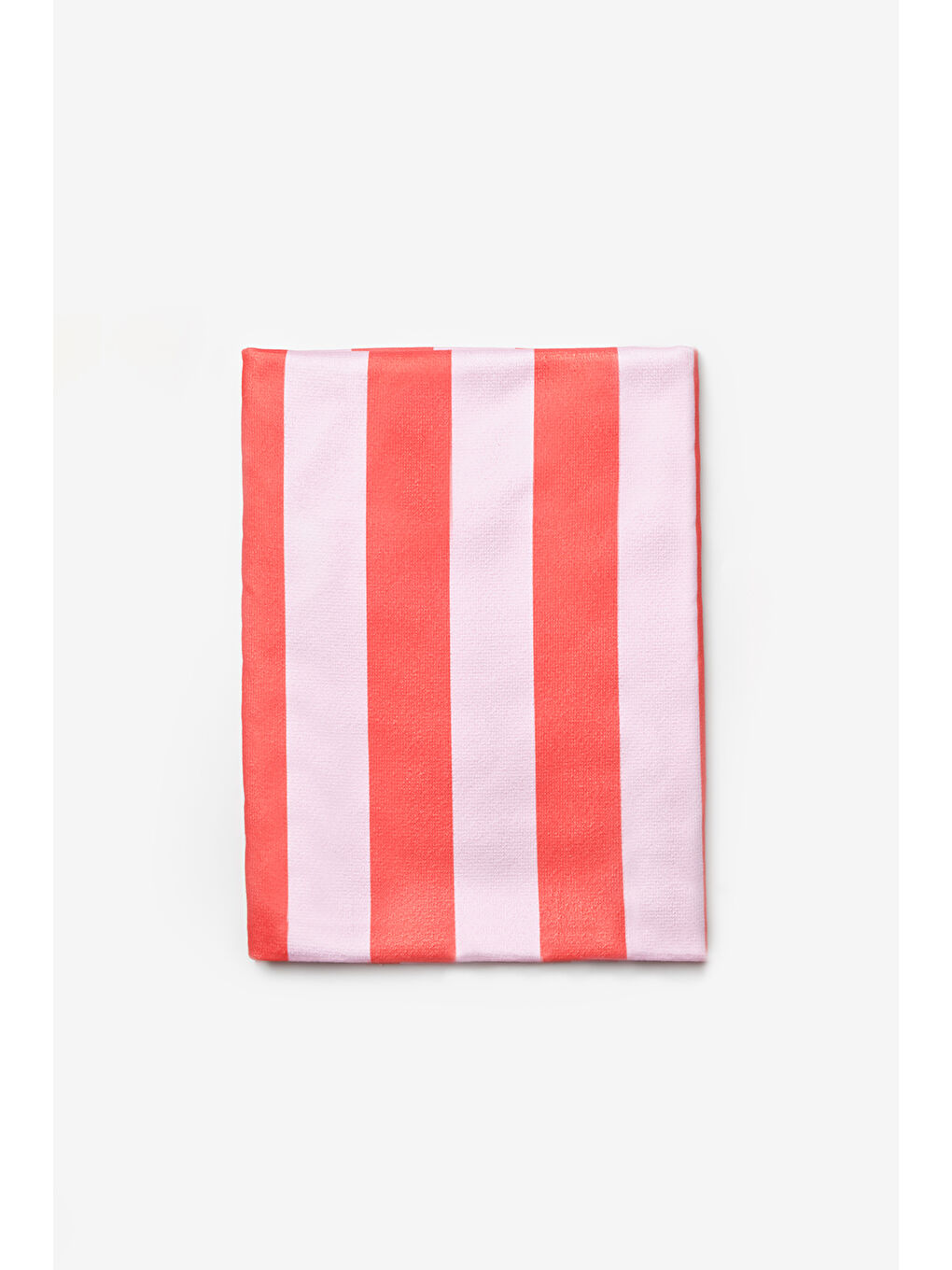 Pembe Çizgili Plaj Havlusu