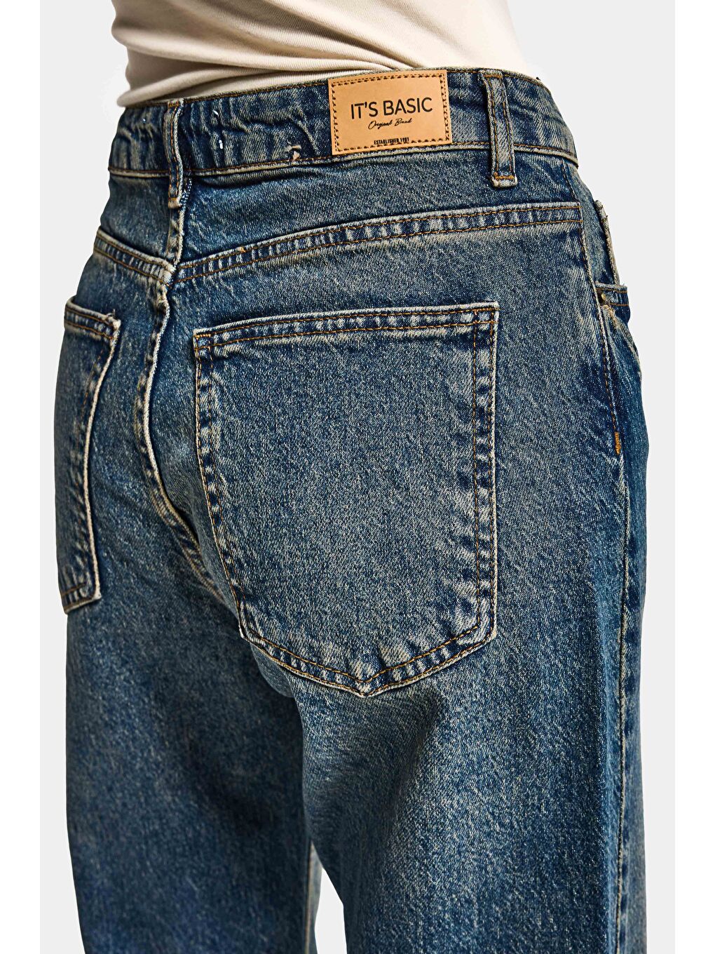 Mavi Kadın Tint Jean Rengi 2w5-8 Flare Fit Komfort Kumaş  83cm Denim Jean - S000494096-17234-6