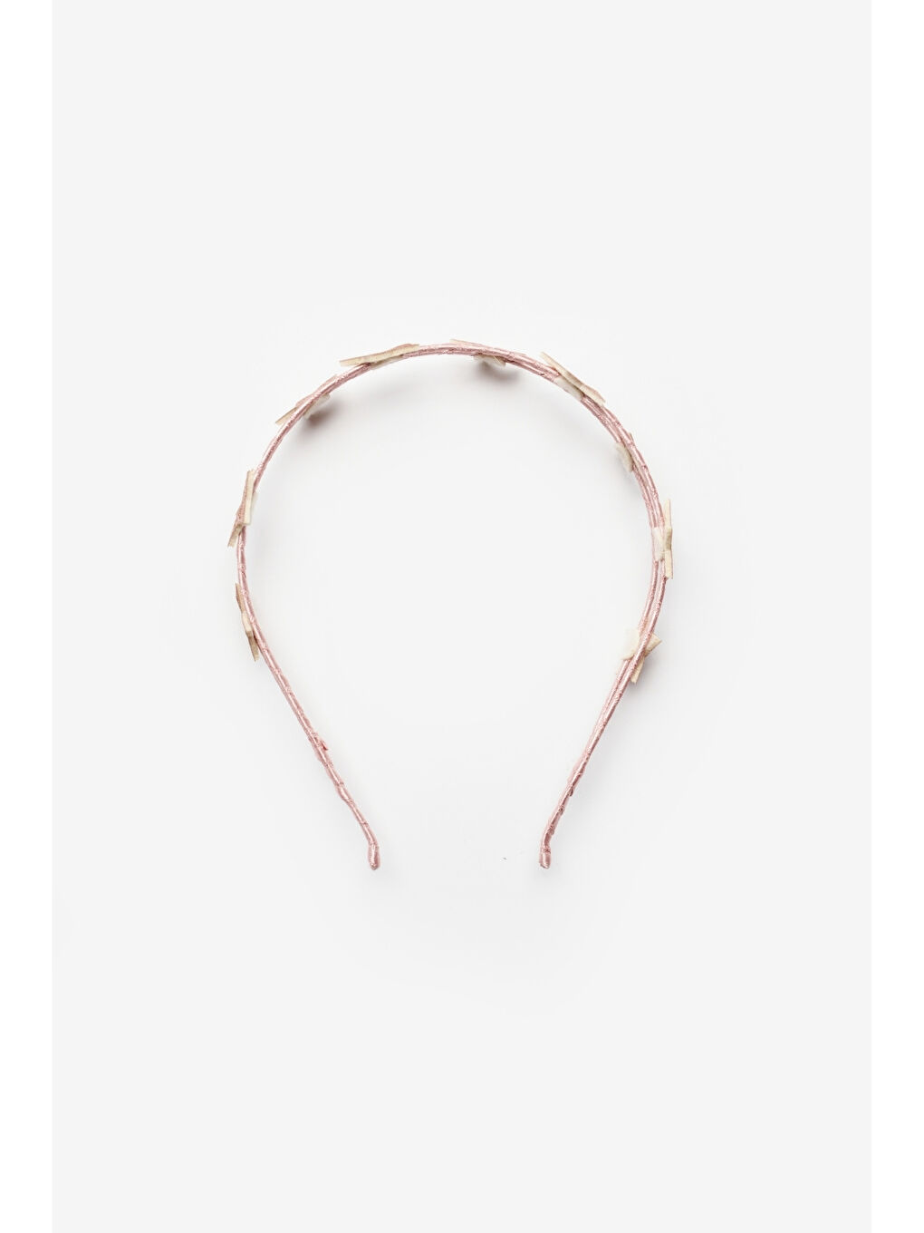 Pembe Rose Minik Yıldızlı Kız Çocuk Taç-2