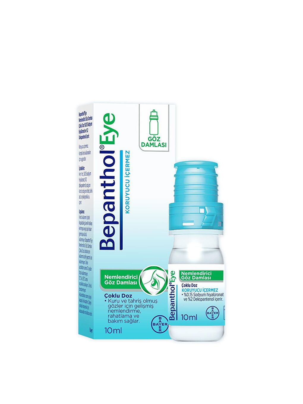 Bepanthol Şeffaf BepantholEye Nemlendirici Göz Damlası Çoklu Doz 10 ml - 1