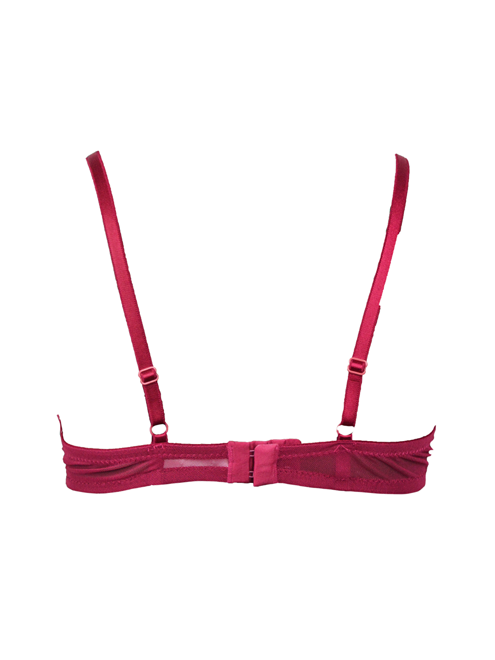 Kadife Double Push-Up Destekli Sütyen C18185 Mor-1