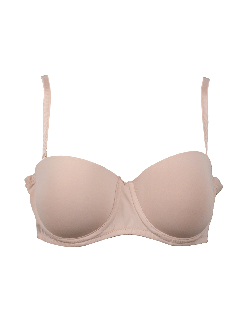 Bej Destekli Straplez Sütyen C18025 Ten
