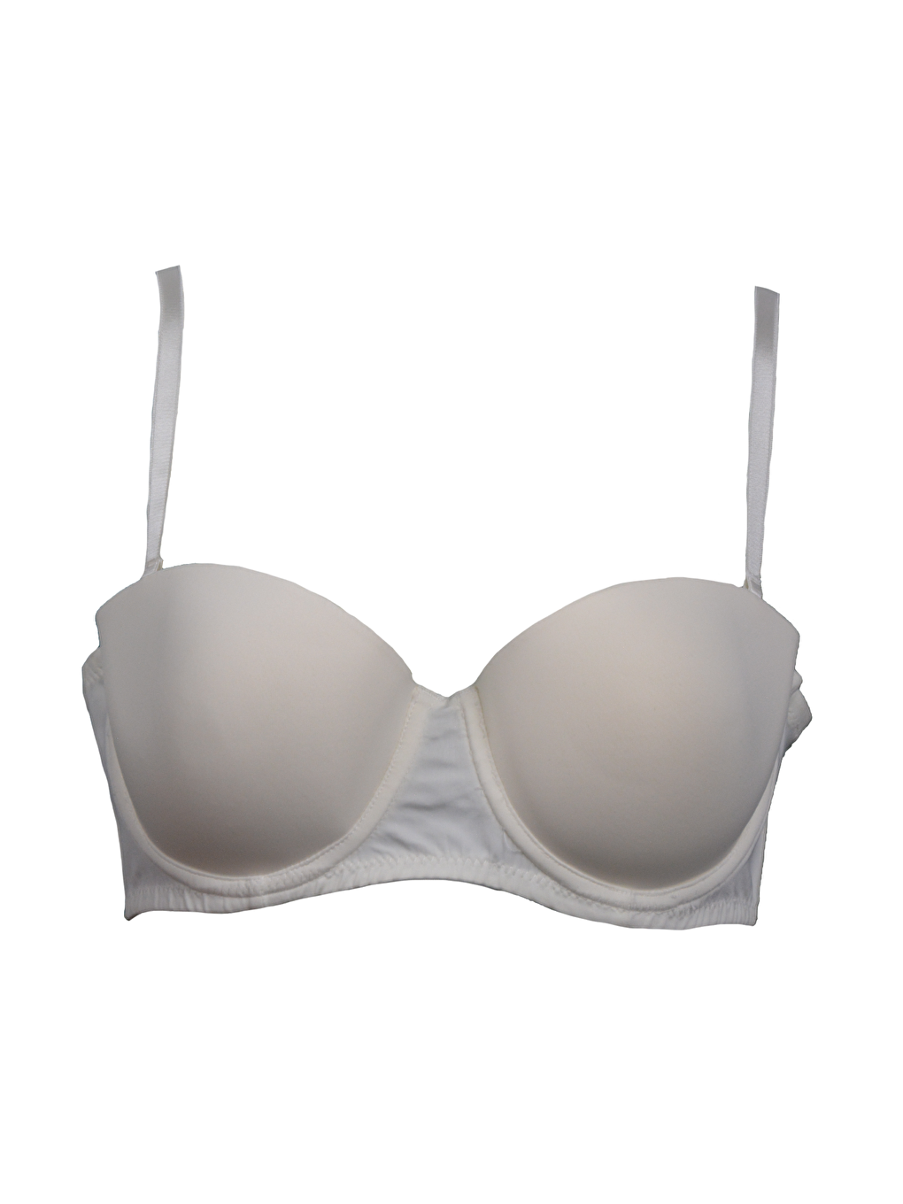 Desteksiz Straplez Sütyen C18020 Ekru