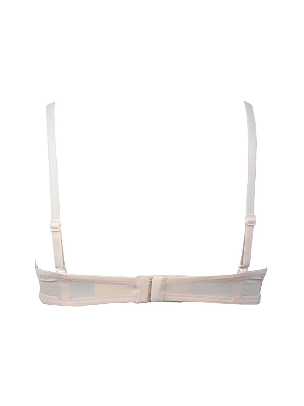 Bej Dekolte Double Push-Up Straplez Sütyen C17040 Ten-1