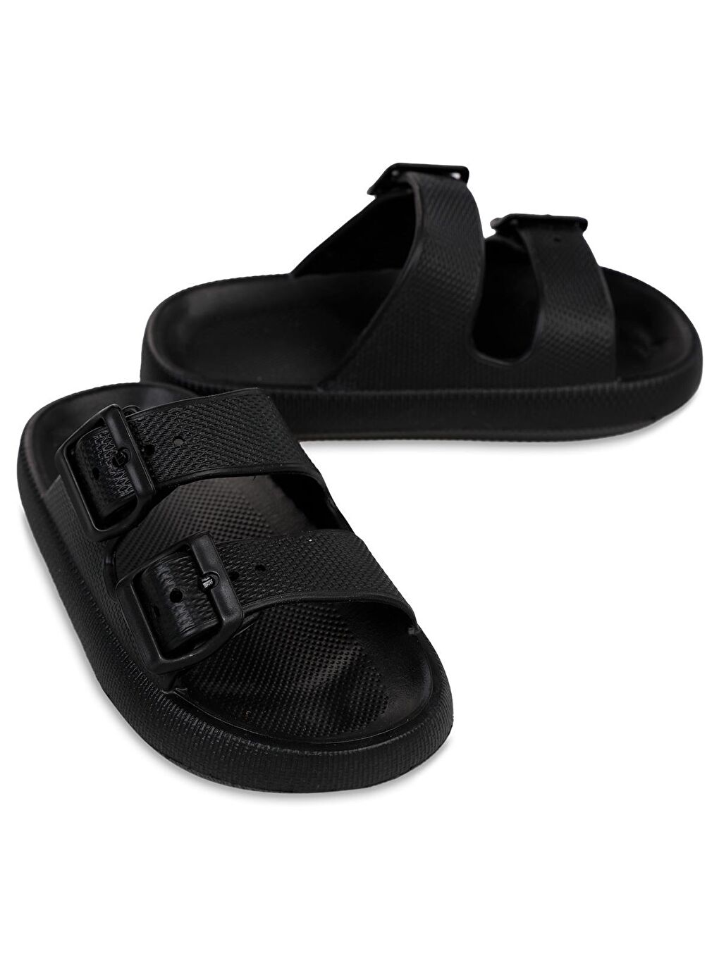 Erkek Çocuk Terlik 30-34 Numara - Siyah 30-34-1