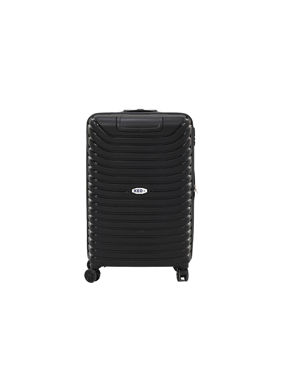 3’lü Set Siyah PP Valiz-4