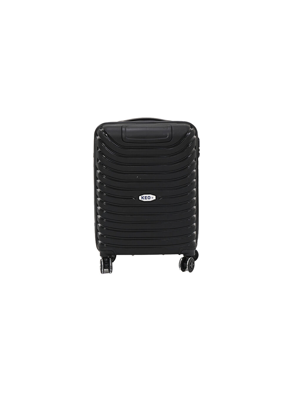 3’lü Set Siyah PP Valiz-5