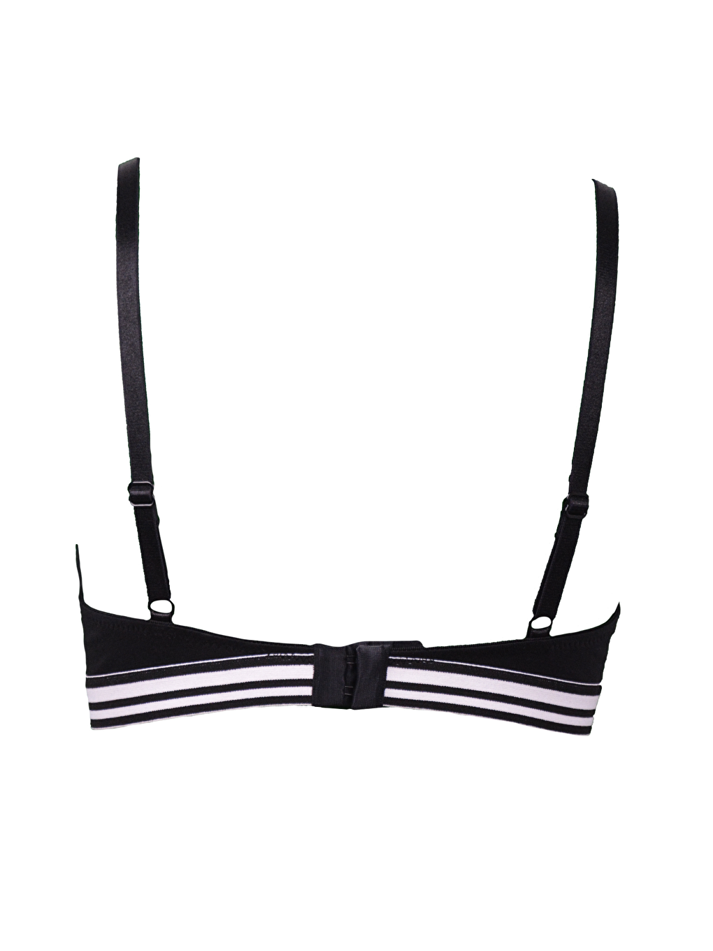 Desteksiz Penye Sütyen C15116 Siyah-1