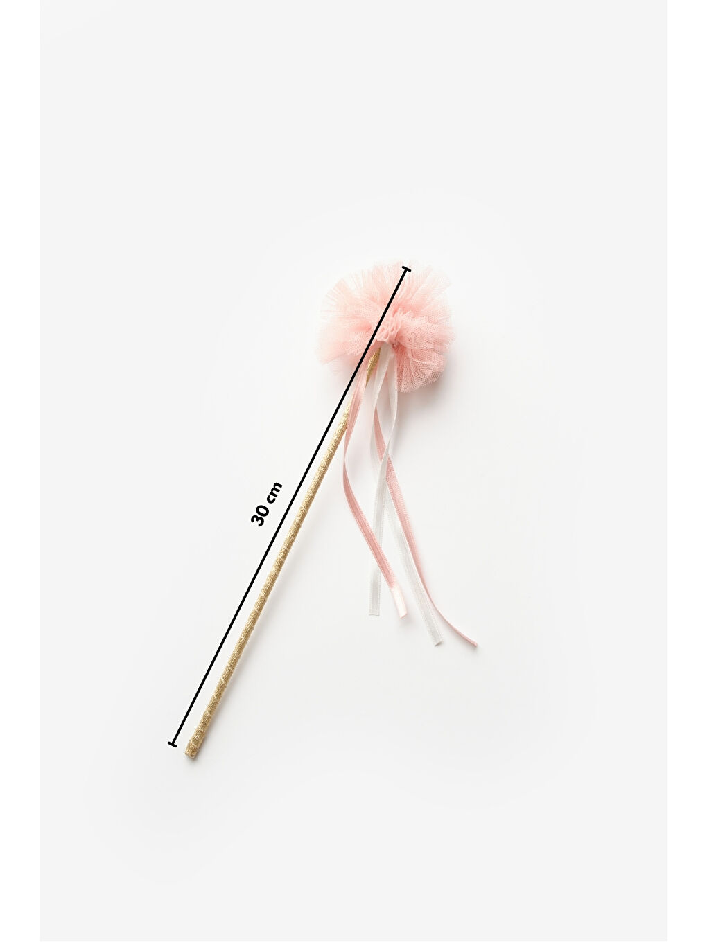 Pembe Pudra Kurdeleli Kız Çocuk Asa-2