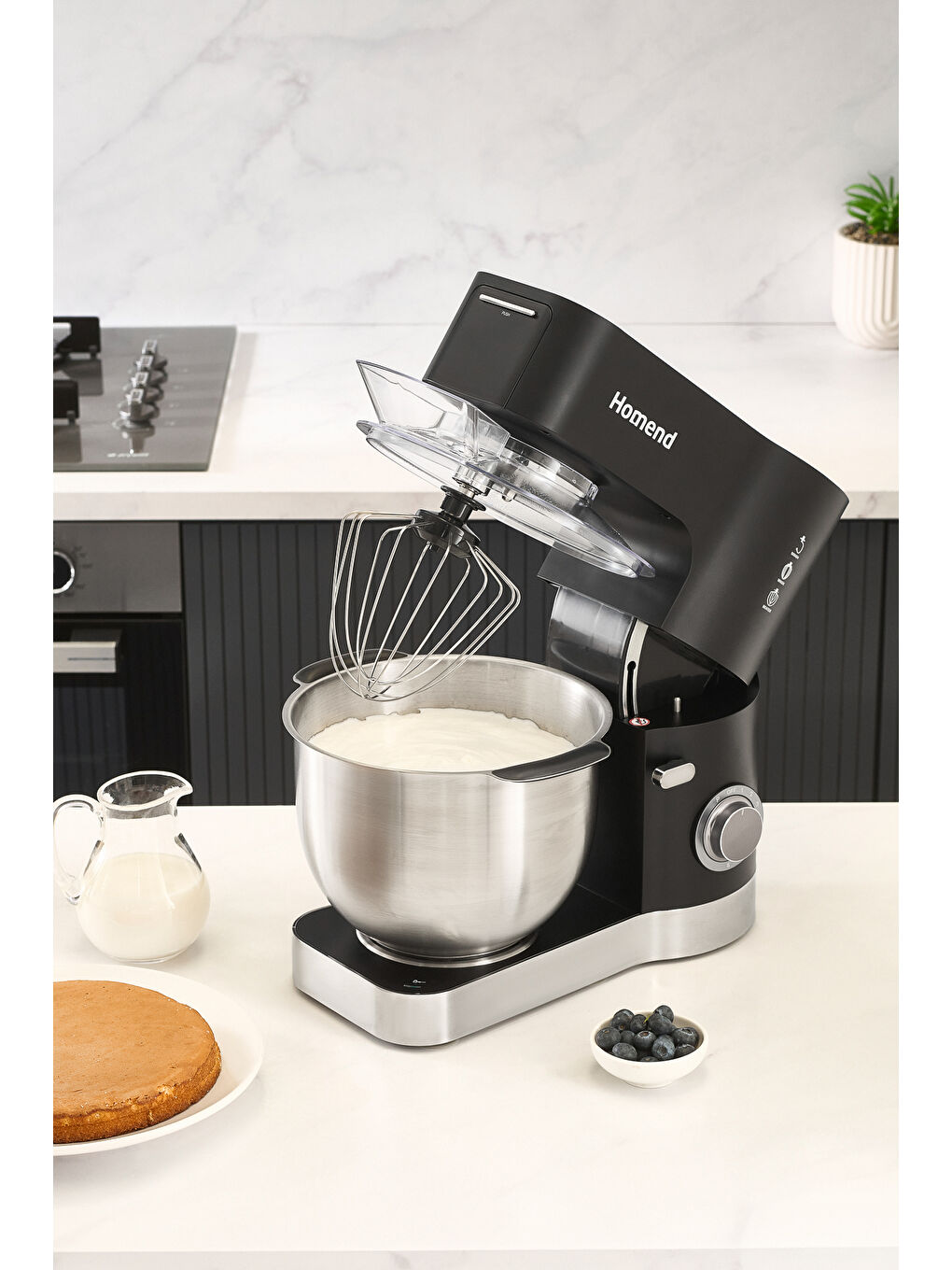 Artfood 3025h Hamur Yoğurma Makinesi Siyah 1200W 5,5L-1