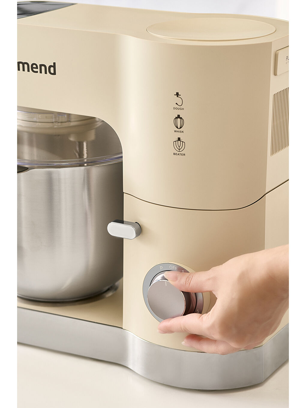 Artfood 3025h Hamur Yoğurma Makinesi Krem 1200W 5,5L-5