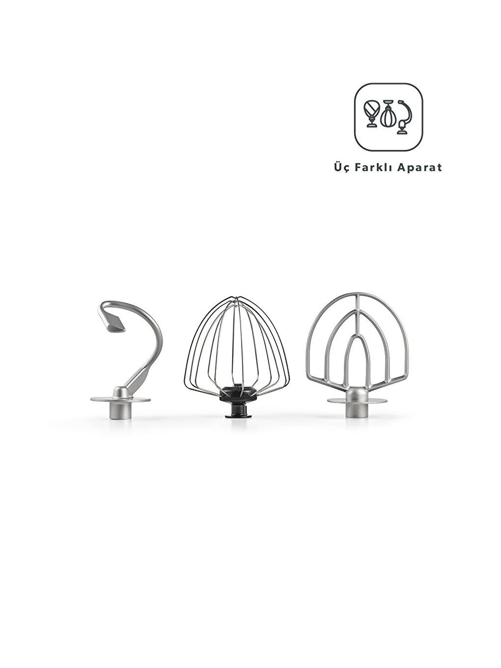 Artfood 3025h Hamur Yoğurma Makinesi Krem 1200W 5,5L-7