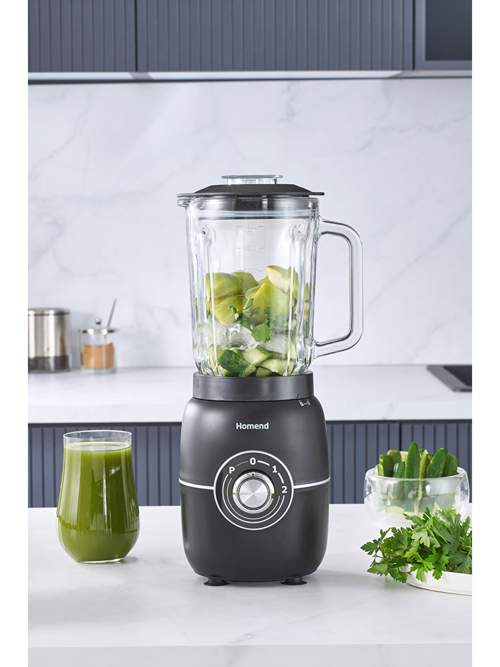 Blendsetter 1928H Cam Sürahili Table Blender 1.5LT , 1200W-2