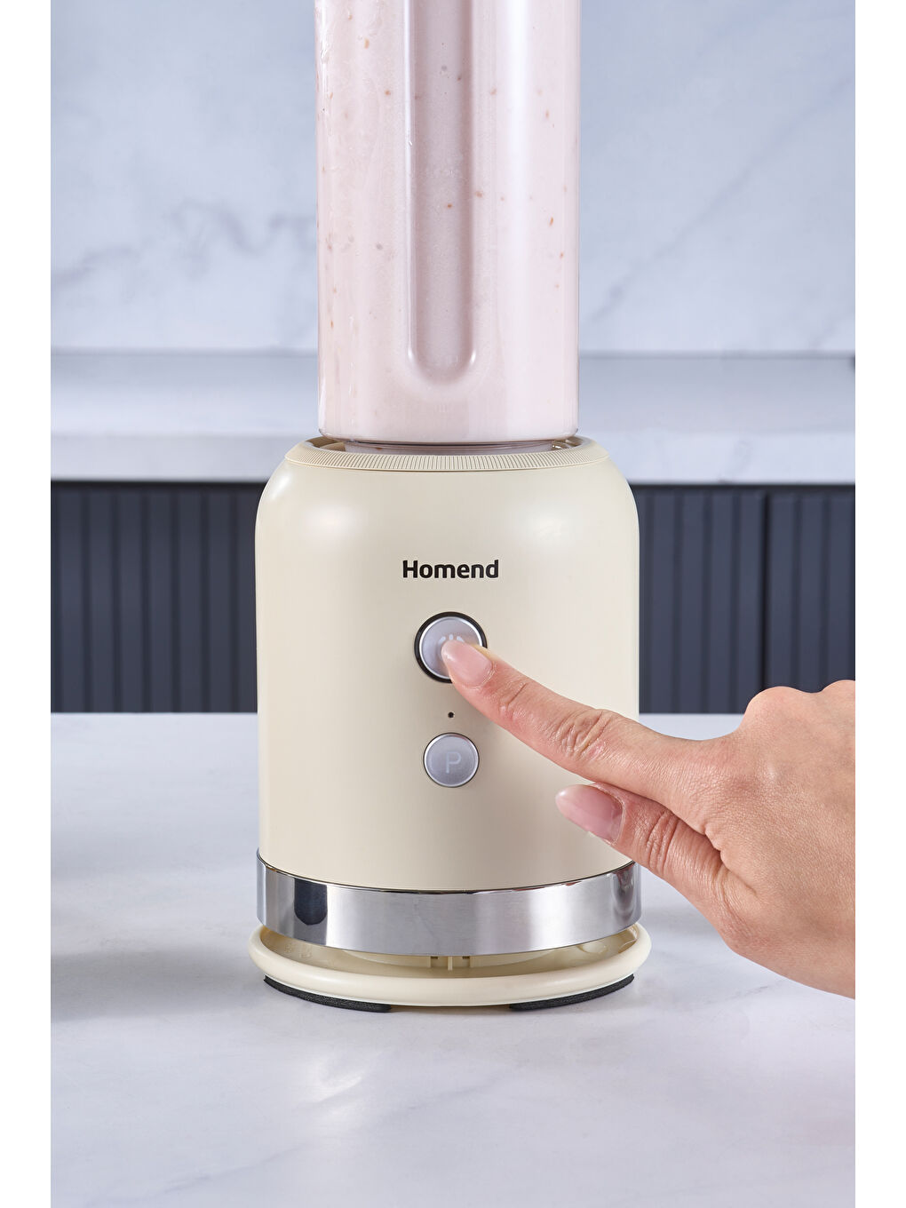 Artfood 7025h Smoothie Blender Krem-1