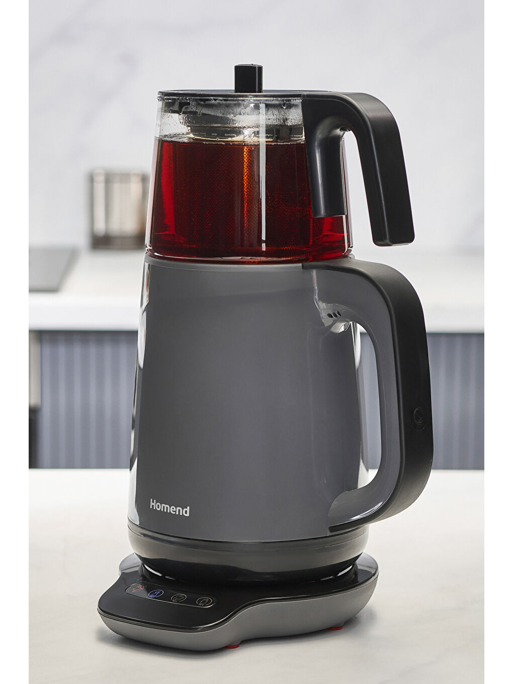 Royaltea 1729H Konuşan Çay Makinesi Antrasit-1