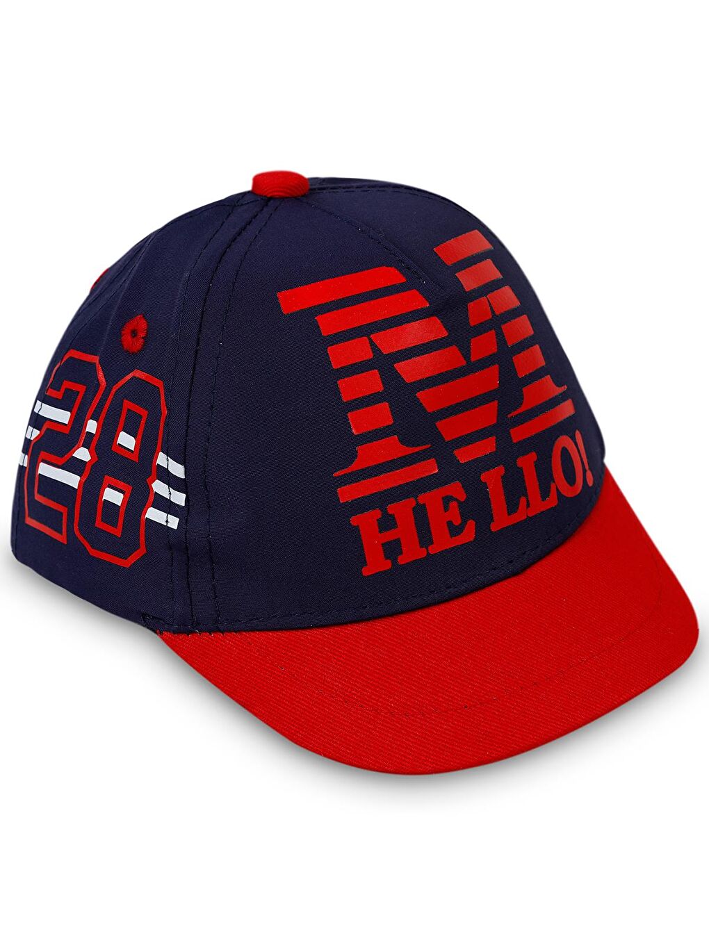 Baby Hello Kep Şapka 1-3 Yaş Bebek Erkek - Lacivert Standart