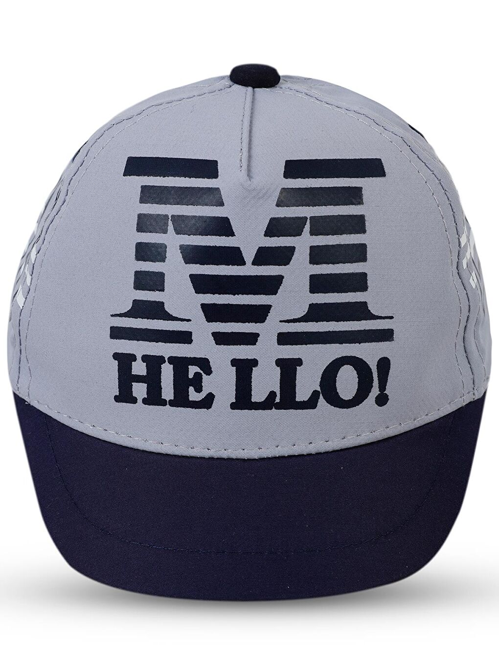 Baby Hello Kep Şapka 1-3 Yaş Bebek Erkek - Gri Standart