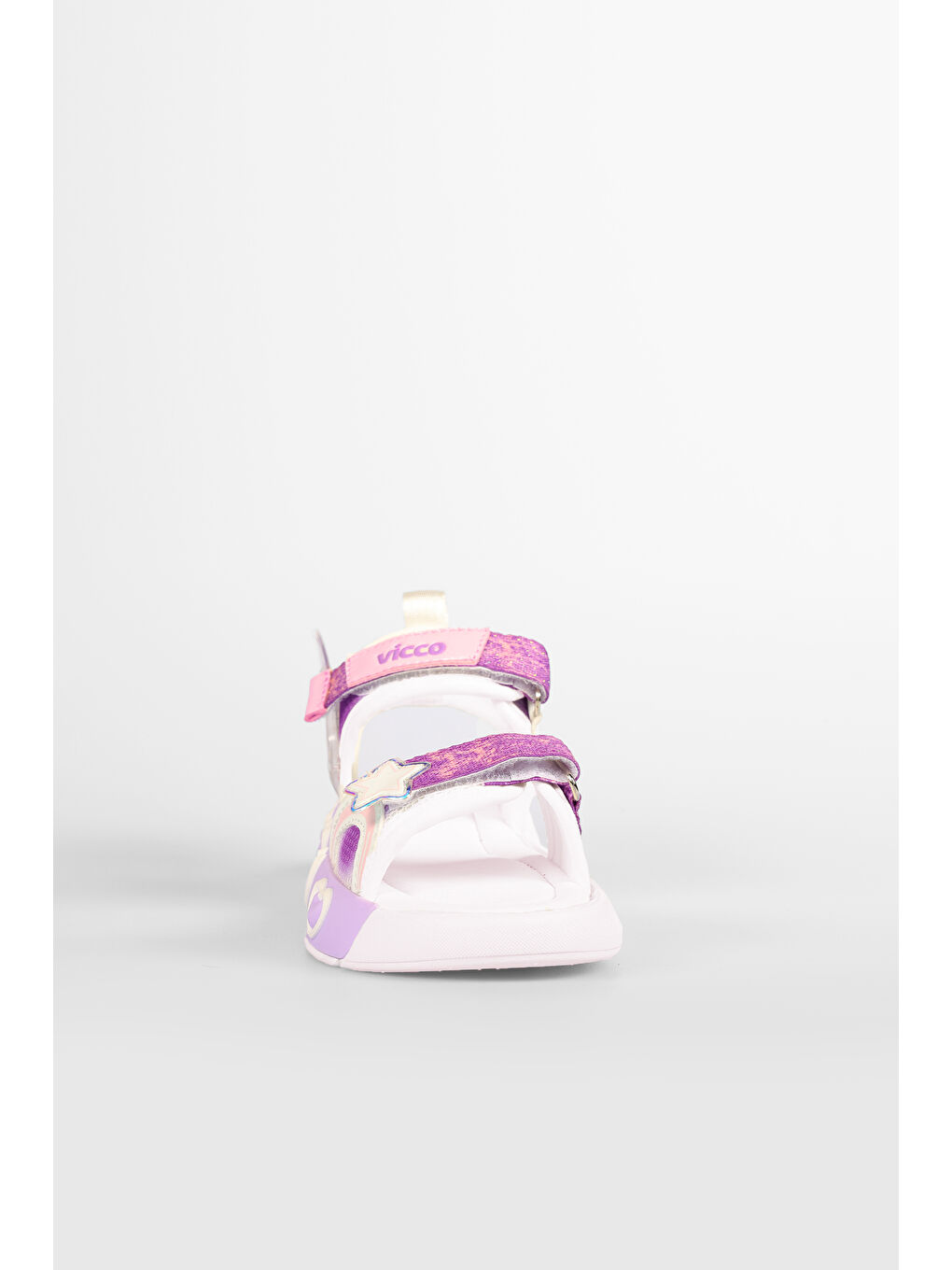 Label Hafif Kız Okul Öncesi Beyaz Sandalet-3