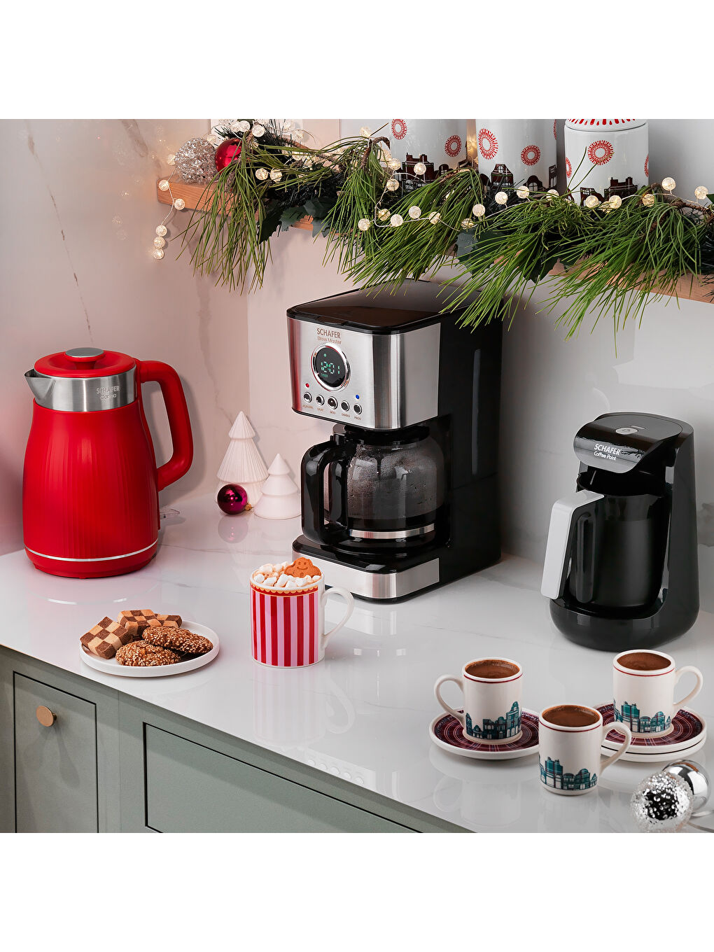 Brew Master Filtre Kahve Makinesi-Inox-1