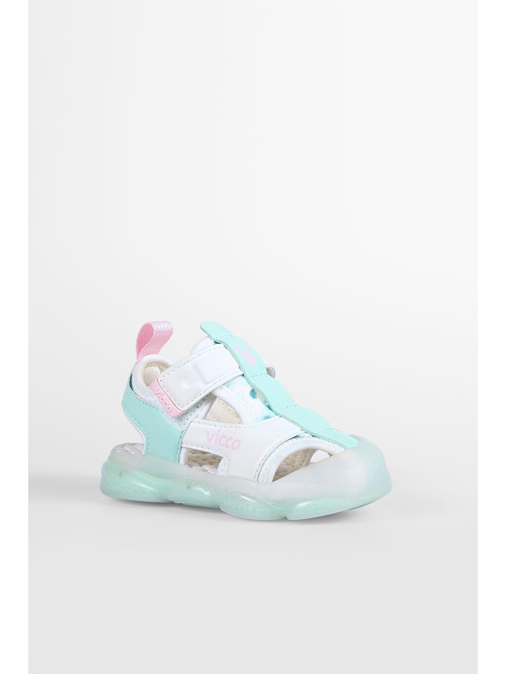 Live Işıklı Kız Bebek Beyaz Sandalet-2