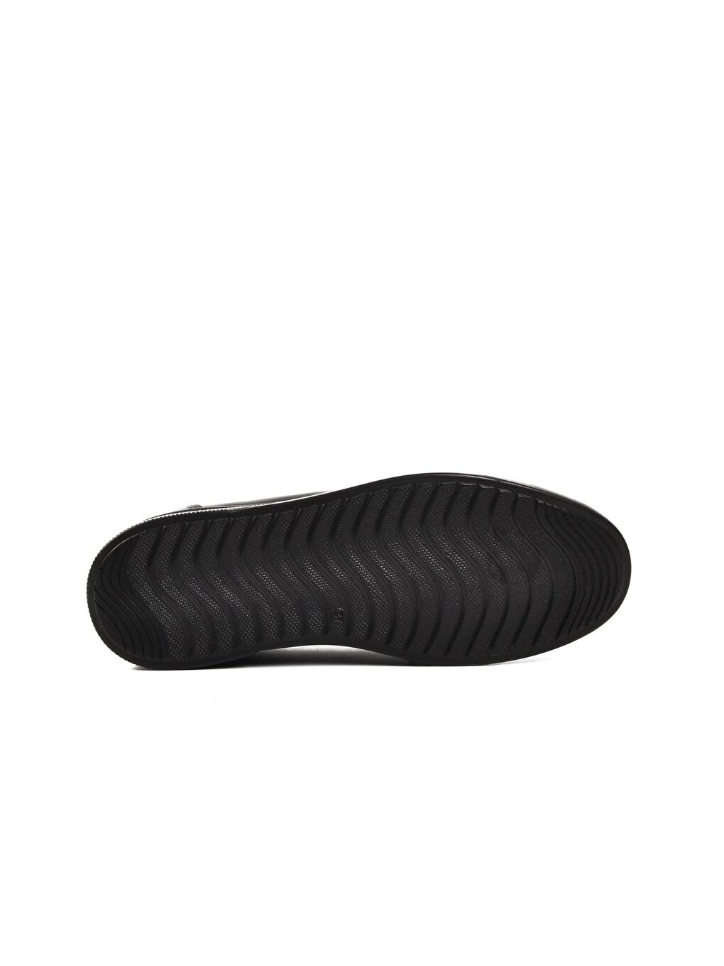 Siyah Hakiki Deri Kadın Klasik Ayakkabı 41-24K-4