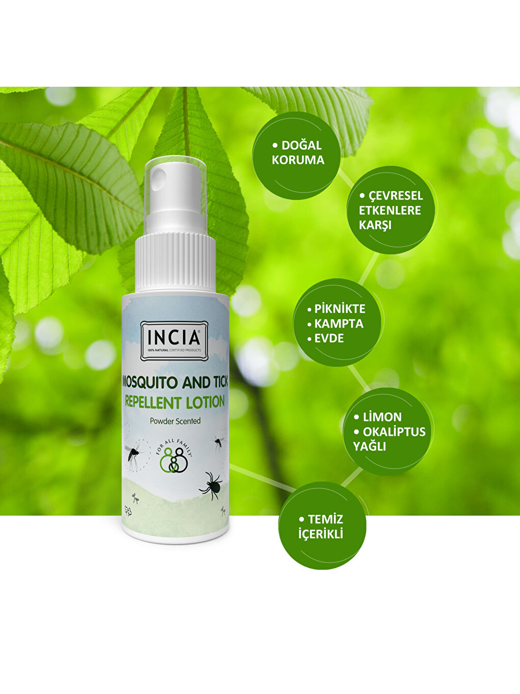 Sivrisinek ve Kene Kovucu Sprey Losyon Seyahat Boy 50ml-5