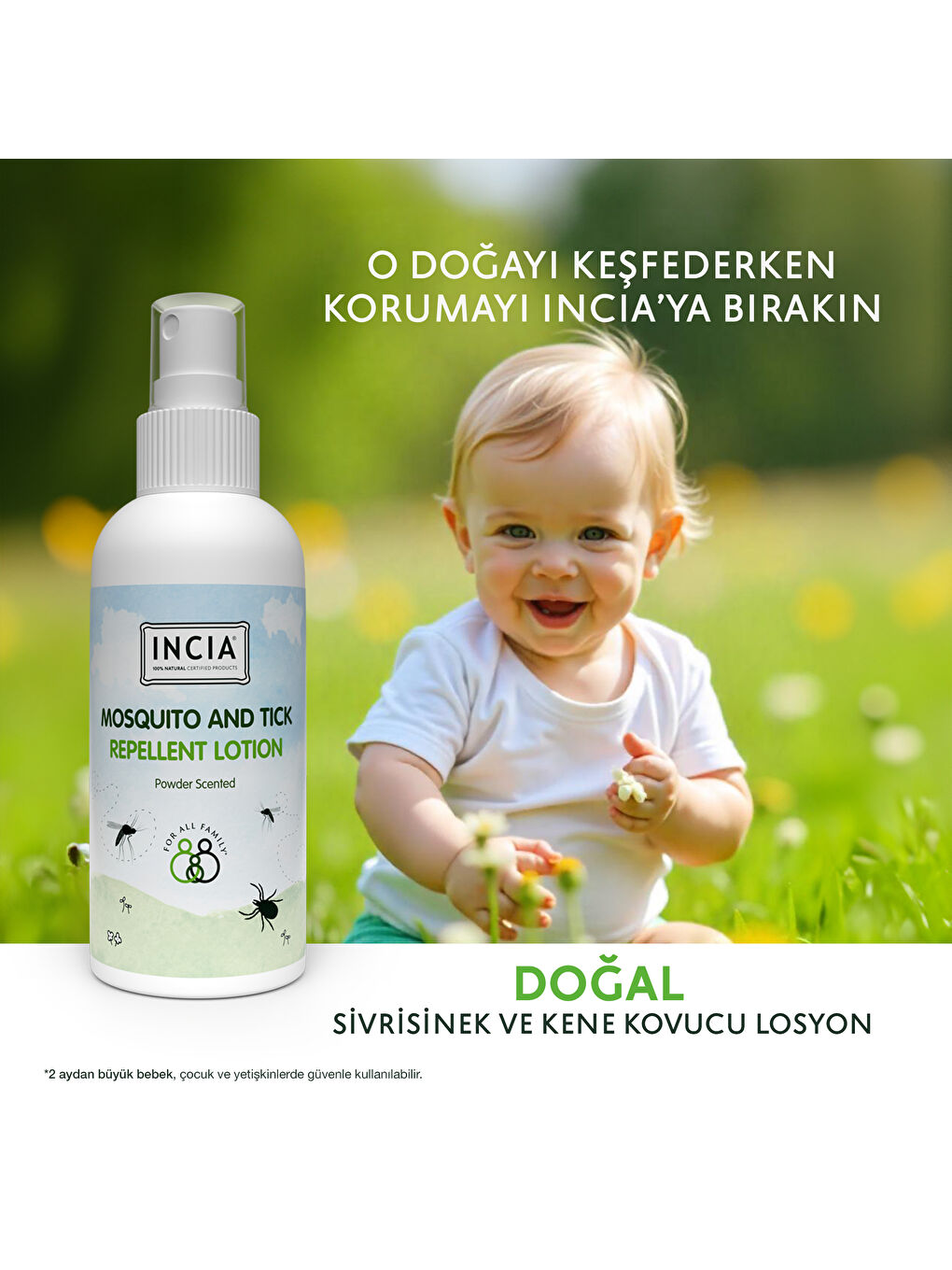 Sivrisinek ve Kene Kovucu Sprey Losyon Tüm Vücut İçin 100ml-4