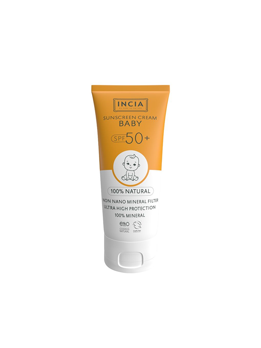 %100 Doğal Bebek Güneş Kremi Leke Karşıtı Mineral Filtreli Yüksek Koruma SPF50 UVA UVB 50 ml-6