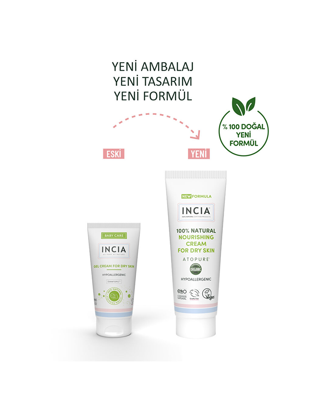 %100 Doğal Atopiğe Eğilimli Ciltler İçin Jel Krem Çok Kuru Ciltler İçin Yalancı İğde Yağı 60 ml-1