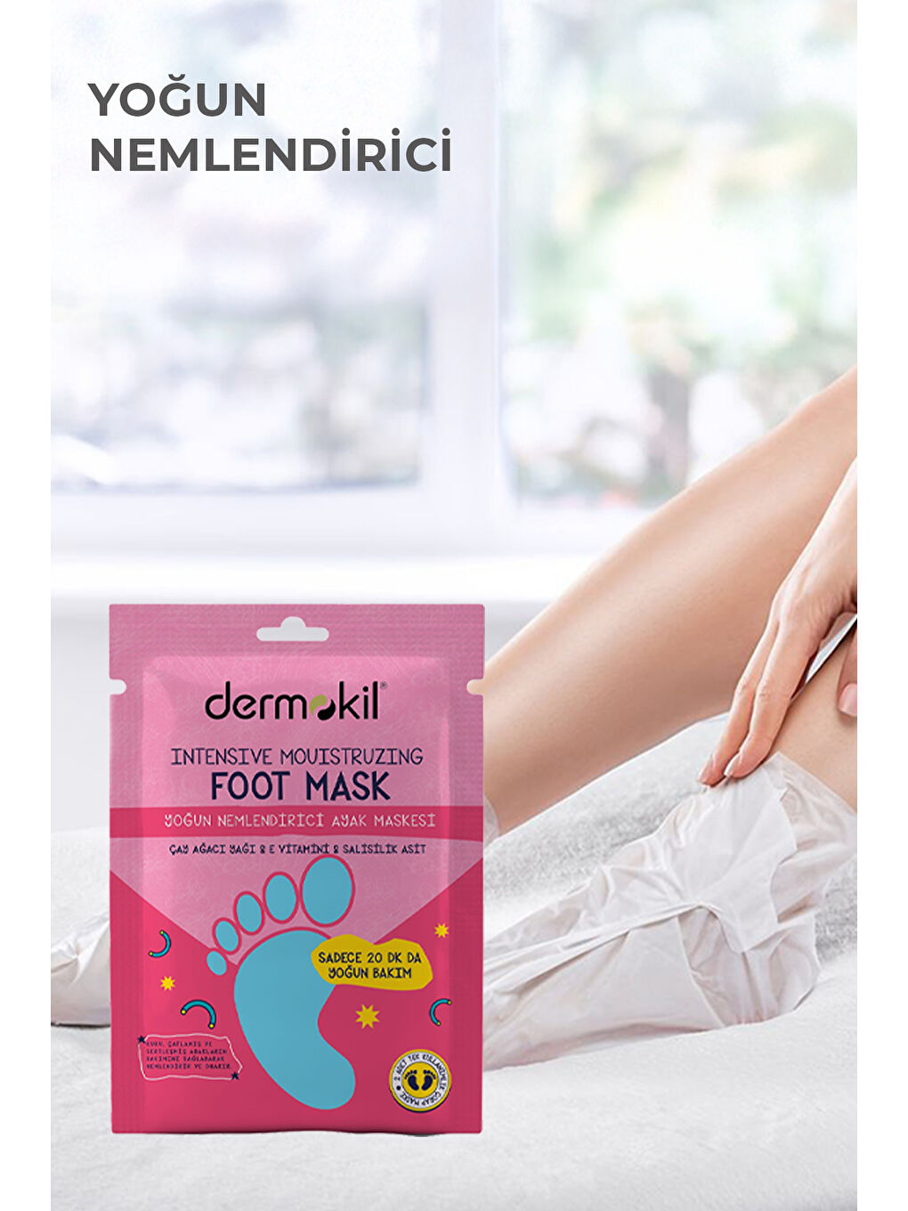 Yoğun Nemlendirici Ayak Maskesi 30 ml-1