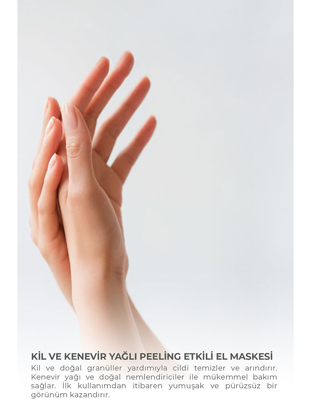 DERMOKIL Kil ve Kenevir Yağlı Peeling Etkili El Maskesi 35 ml - 2