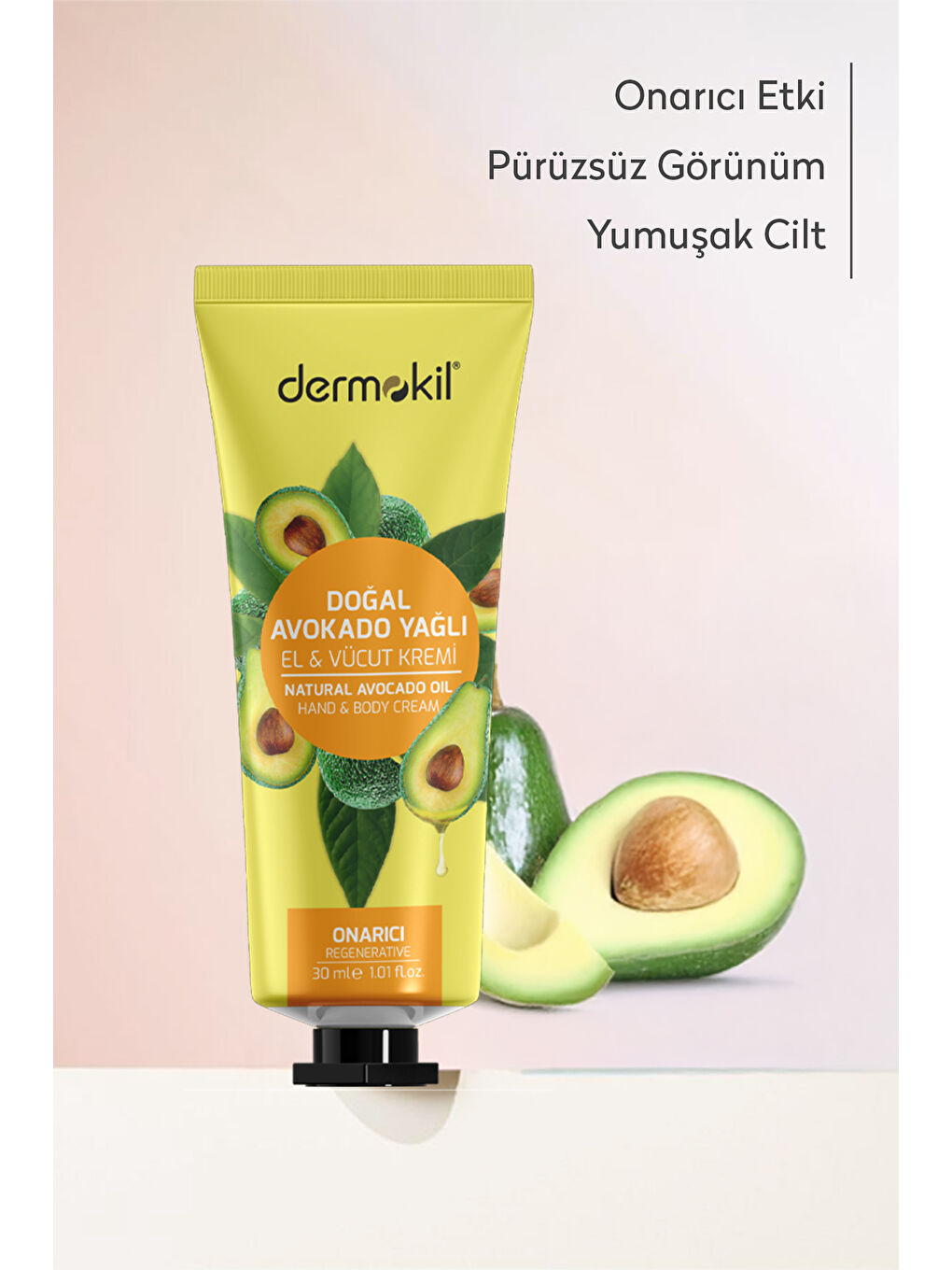 Avokado Yağlı El ve Vücut Kremi 30 ml-1