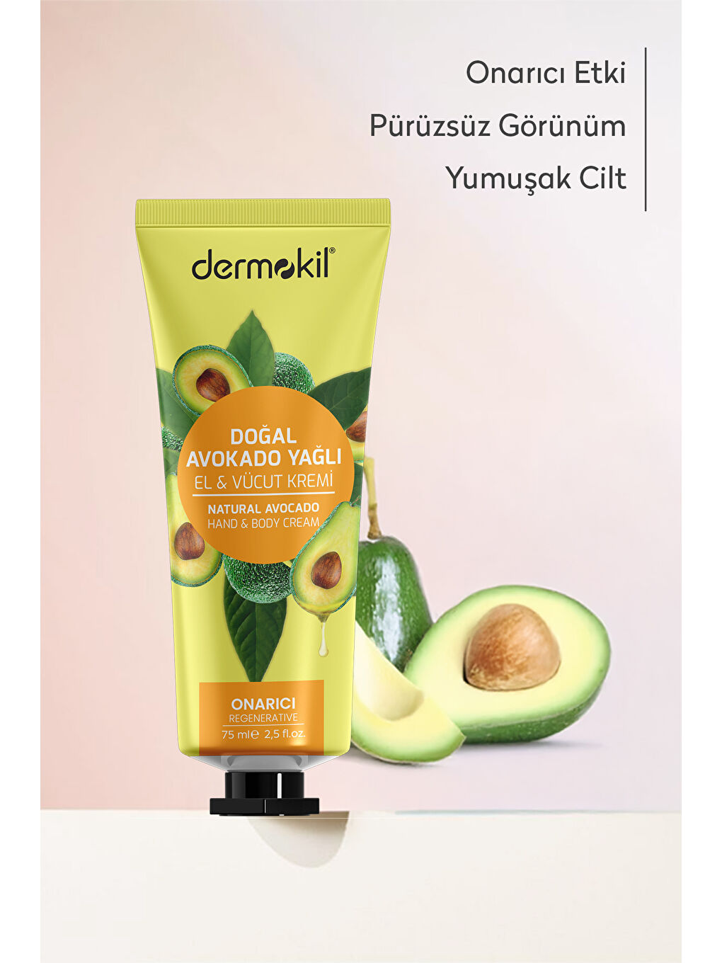 Avokado Özlü El ve Vücut Kremi 75 M-1