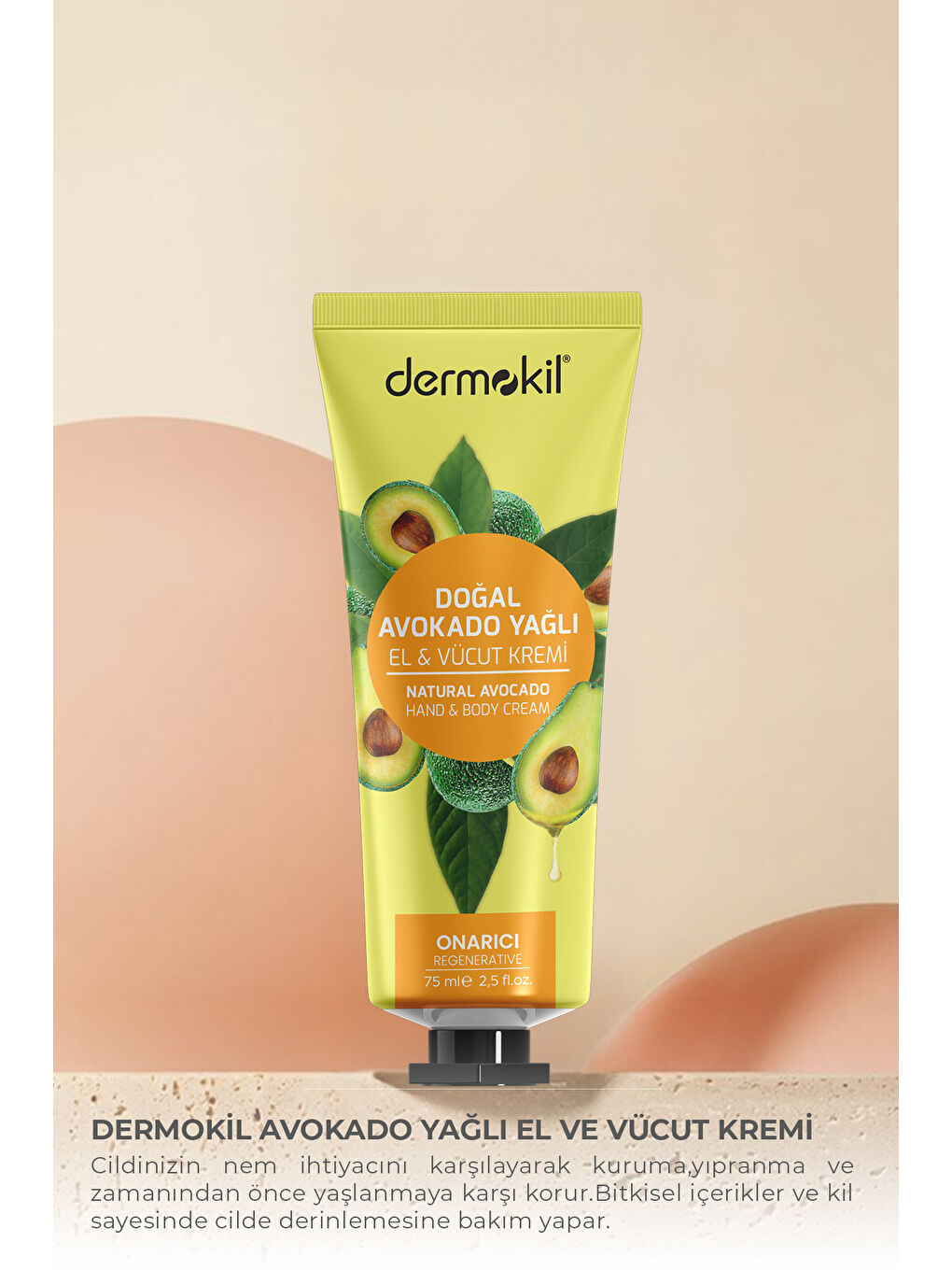 Avokado Özlü El ve Vücut Kremi 75 M-2