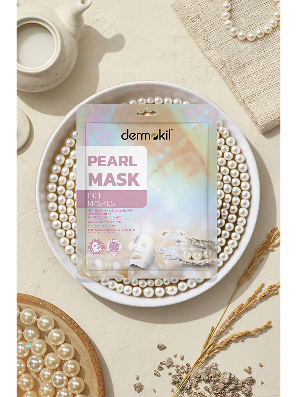 İnci Maskesi (Hassas Ciltler için) 20 gr-1