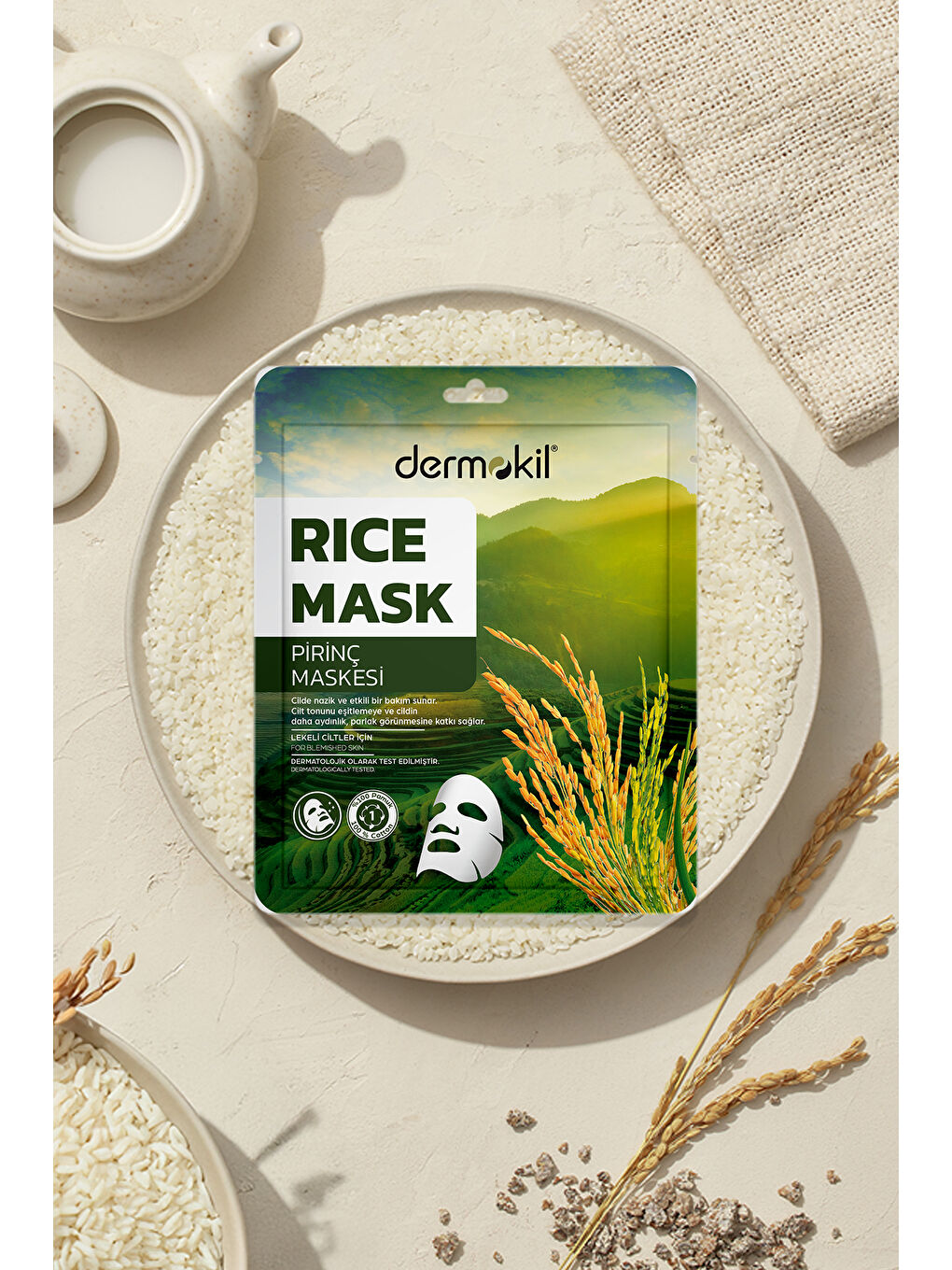 Pirinç Maskesi (Lekeli Ciltler İçin) 20 g-1