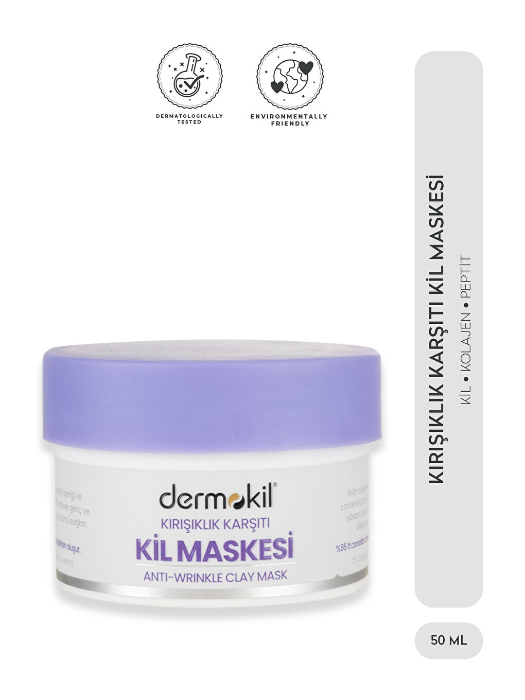Kırışıklık Karşıtı Kil Maskesi 50 Ml