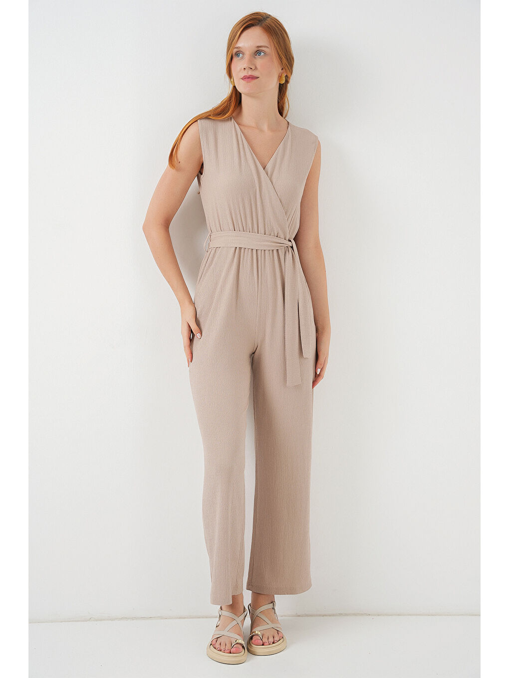 Bej 7021 Örme Tulum - Bisküvi-3