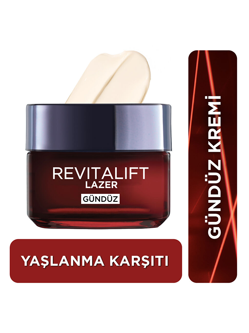 Revitalift Lazer X3 Yoğun Yaşlanma Karşıtı Gündüz Bakım Kremi (50 ml)-1