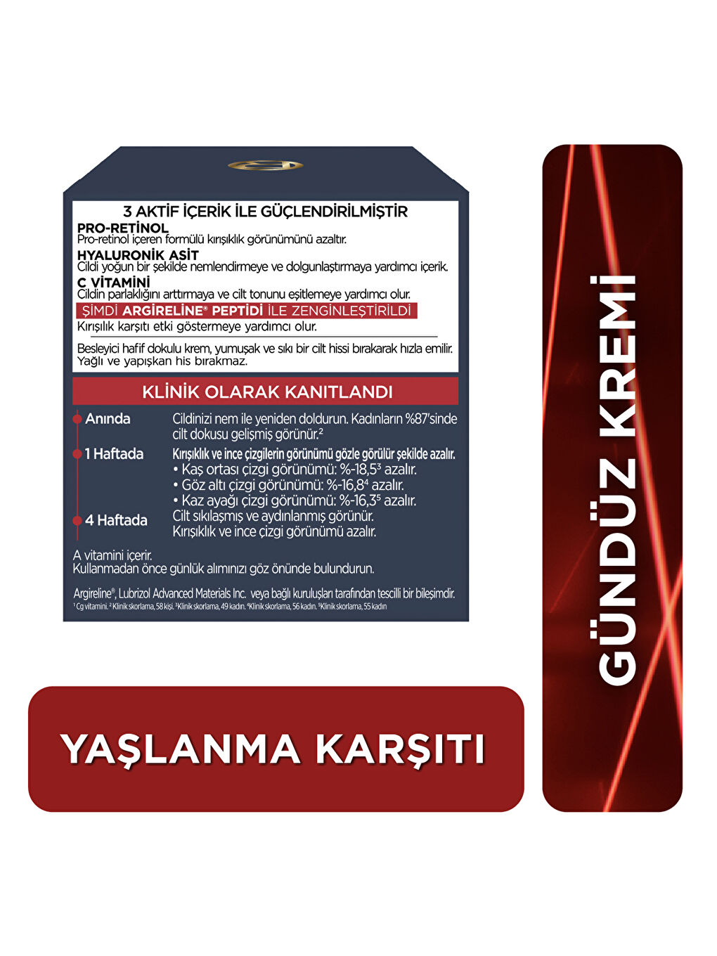 Revitalift Lazer X3 Yoğun Yaşlanma Karşıtı Gündüz Bakım Kremi (50 ml)-4