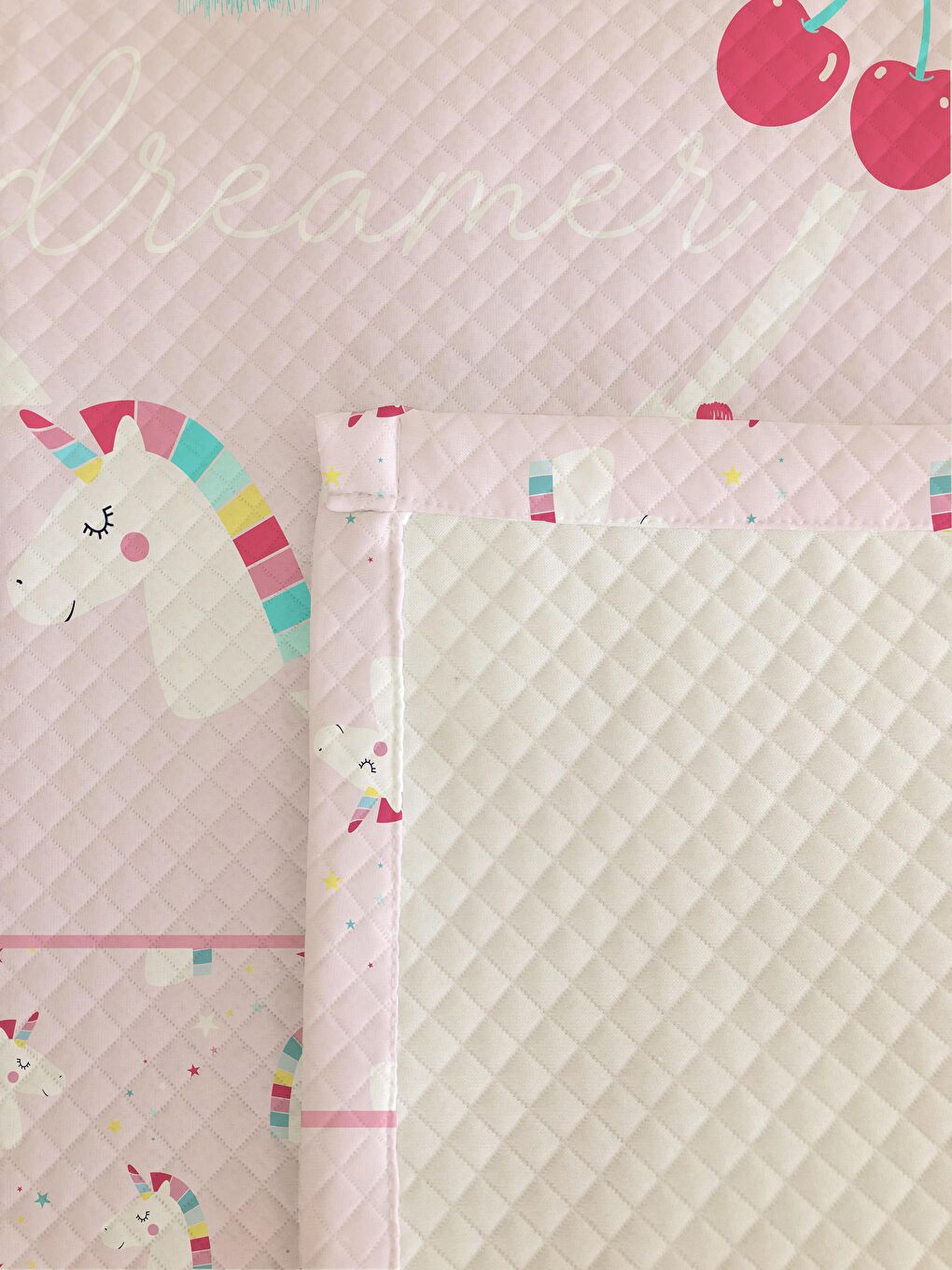 Karışık Desen  Bebek Ve Çocuk Baskılı Tek Kişilik Pike Takımı-1