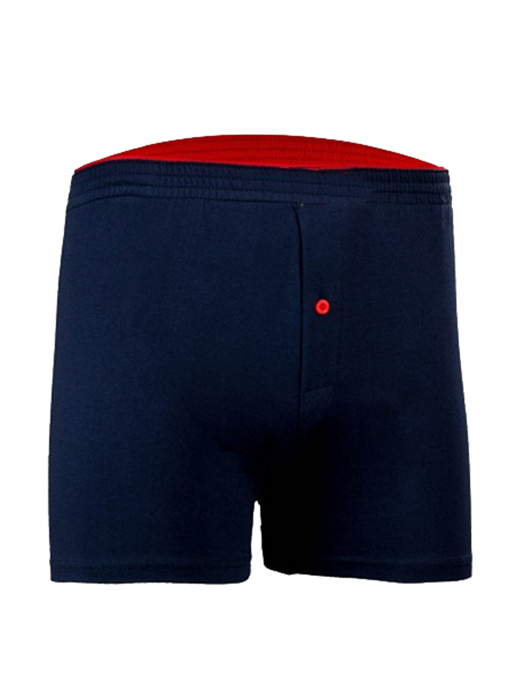 Beyaz 6'lı Erkek Pamuklu Havlu Bel Penye Rahat Kesim Düğmeli Boxer Penye Büyük Beden Atlet Takım-4