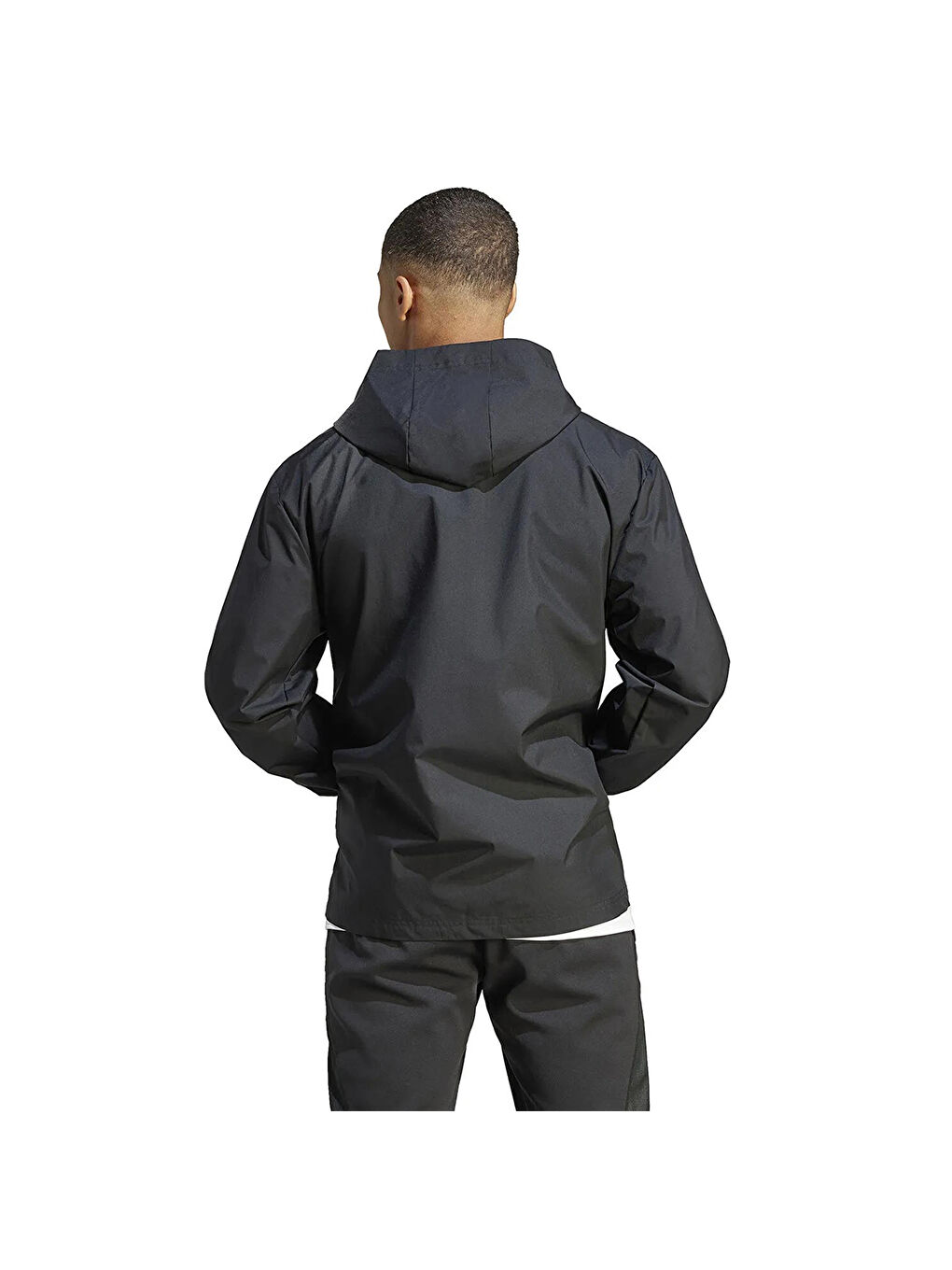 Entrada 22 All Weather Erkek Siyah Kapüşonlu Ceket-1