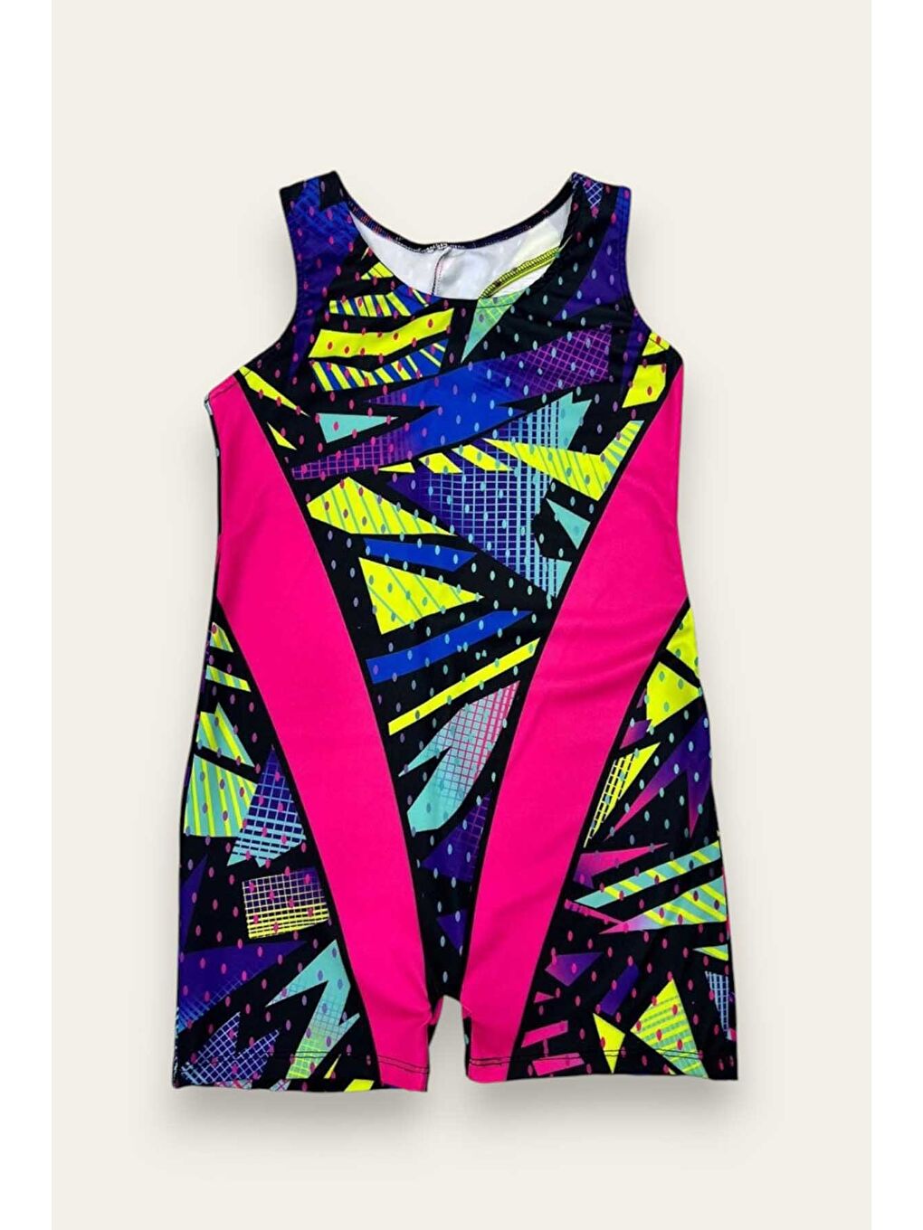 Pembe Kız Çocuk Deniz Yüzücü Mayoları