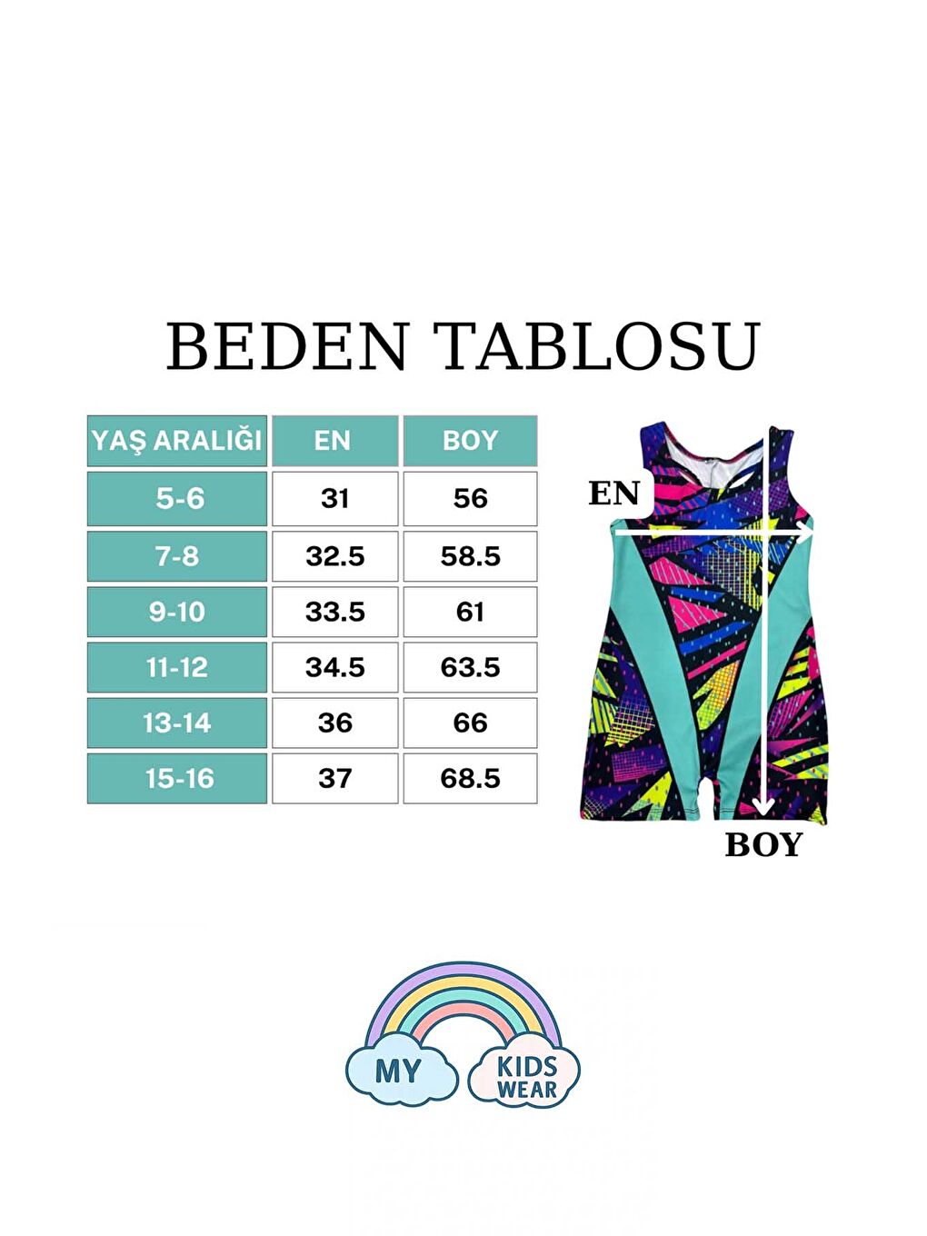 Yeşil Kız Çocuk Deniz Yüzücü Mayoları-1