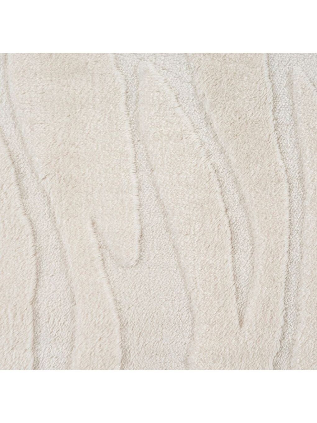 Alaçatı Püsküllü Kaymaz Taban Halı 150x230 Hex Açık Bej-1