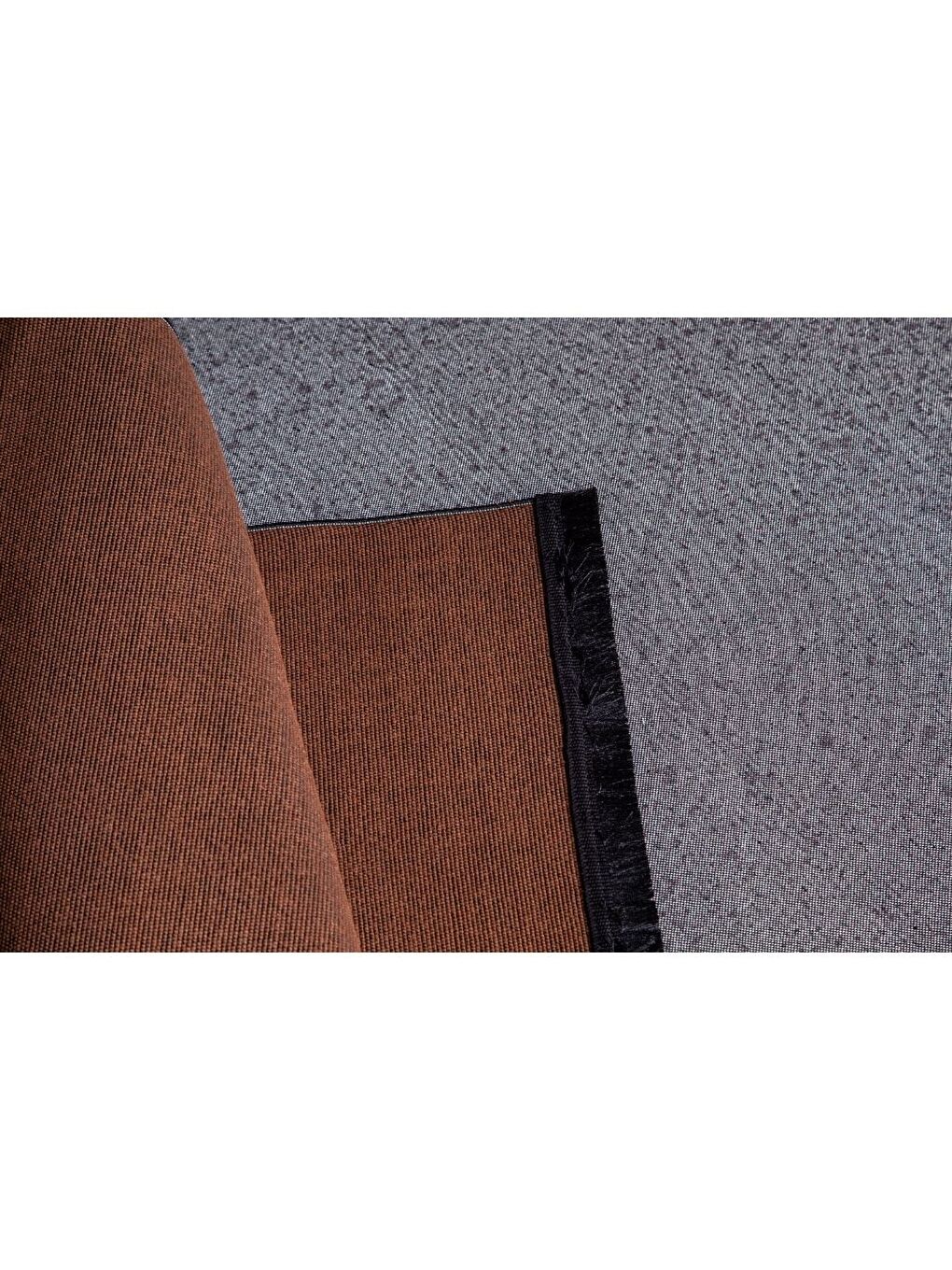 Saçaklı Dokuma Kilim 120x180 Kahverengi-1